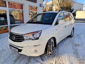 sprzedam 7 osobowy ssangyong rodius plock • olx.pl