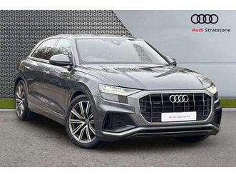 audi q8 55 tfsi quattro s line 5dr tiptronic [leather]