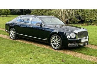 2017 bentley mulsanne noir automatique, 7+ vitesses condu...