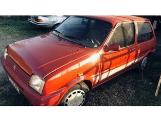 1987 mg metro rouge manuel, 4 vitesses conduite à gauche...