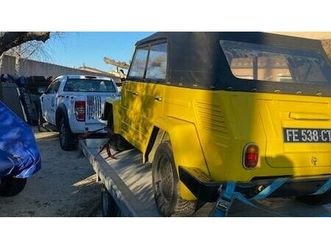 1970 volkswagen 181 jaune manuel, 4 vitesses conduite à g...
