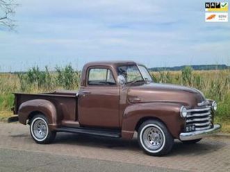 chevrolet usa 3100 pick-up 1951 / apk en belasting vrij ! — chevrolet — marktplaats