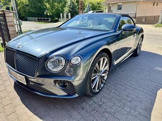 bentley continental gt convertible 6.0 w12 aut