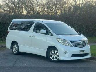 toyota alphard 2.4 240s prime selection automatic clean example ulez compliant