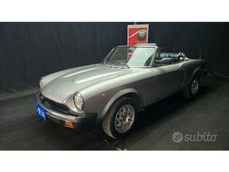 fiat 124 spider 2.0i certif. asi con c.r.s