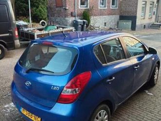 hyundai i20 1.2 5-drs 2009 blauw lpg — hyundai — marktplaats