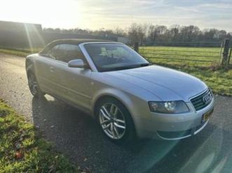audi a4 cabriolet 2.4 v6 exclusive (bj 2003, automaat) — audi — marktplaats