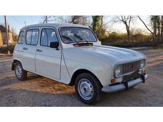 1988 renault 4l blanc manuel, 4 vitesses conduite à gauch...