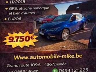 ② seat leon 1400cc 2018 — seat — 2ememain