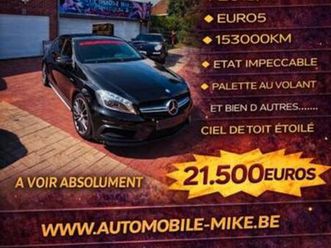② mercedes a45 amg 2013 153000km automatique — mercedes-benz — 2ememain