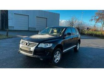 ② volkswagen touareg 2.5tdi 4x4 facelift lichtevracht — volkswagen — 2ememain
