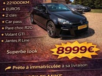 ② vw golf cabriolet 2014 1.600tdi super look — volkswagen — 2ememain