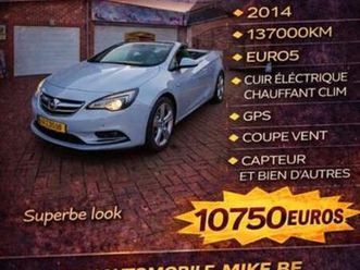 ② opel cascada cabriolet .0cdti bi turbo 190ch 2014 — opel — 2ememain