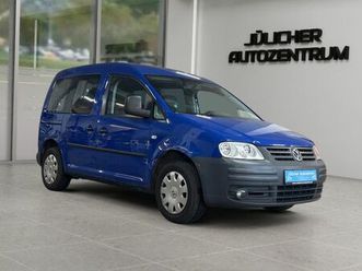 volkswagen caddy life fan, 7-sitzer , 2x schiebetüren, tüv