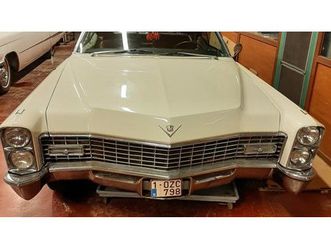 1967 cadillac coupe de ville blanc automatique, 4 vitesse...