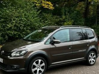 volkswagen vw touran cross 2l diesel 7 sitzer