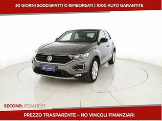 volkswagen t-roc 2.0 tdi scr 150 cv dsg advanced bluemotion technology del 2021 usata a san giovanni teatino