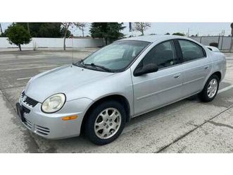 silver 2005 dodge neon sxt sedan clean title automatic