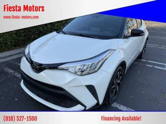 2020 toyota chr c-hr xle hatchback wagon sedan 4 door