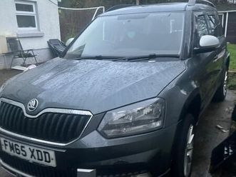 skoda yeti outdoor s tdi - 2016, brand new 12 months mot