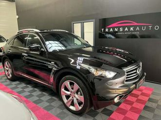infiniti qx70 3.0d v6 s 238 cv premium a + toit ouvrant + attelage + sieges chauffants / electriques + camera 360