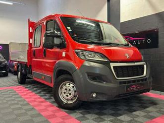 peugeot boxer plateau double cabine 7 places / dc 435 l4 bluehdi 160 s&s pro sr
