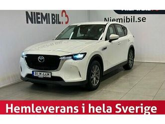 mazda cx-60 plug in hybrid sov-däck kamera drag 10års