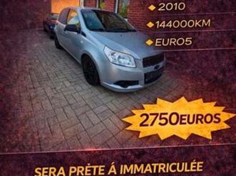 ② chevrolet aveo 1200cc 2010 — chevrolet — 2ememain