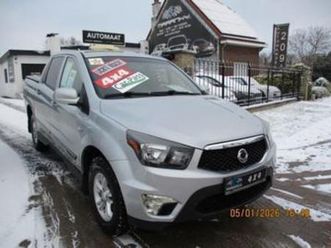 ② ssangyong actyon sports pickup 4x4 automatique lv5pl — ssangyong — 2ememain