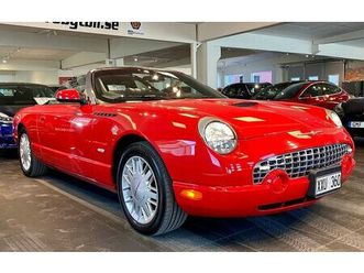 ford thunderbird 3.9 v8 aut unik toppskick 1 ägare