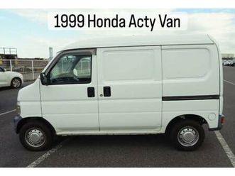 low mileage 1999 honda acty panel van right hand drive 5 speed