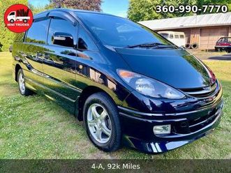 2000 toyota estima 3.0 aeras 4wd, automatic,8 passenger, jdm, rhd,usps