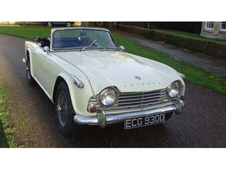 1966 triumph tr4 tr4a (1965 - 1969) a vendre