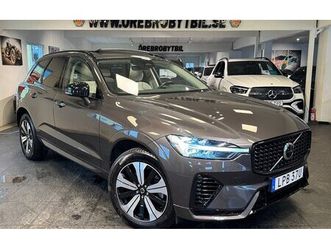 volvo xc60 plus dark t6 awd pano drag gps blis 18,8kwh se utr