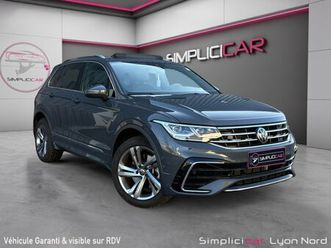 volkswagen tiguan 1.4 ehybrid 245ch dsg6 r-line exclusive / garantie 12 mois / toit panoramique