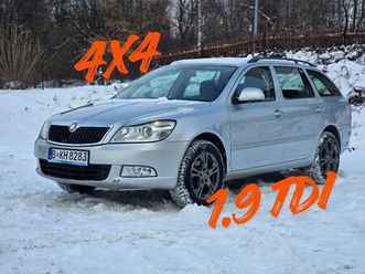 skoda octavia ii lift 4x4 1.9 tdi kombi, ori przebieg ! mirsk • olx.pl