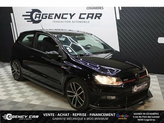 volkswagen polo gti 1.8 tsi - 192 cv- ligne déchappement cobra - kit maxton - régulateur de vitesse