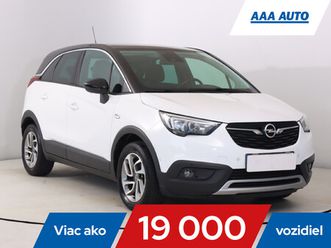 opel crossland 1.2 turbo, edition,1.maj, serv.kniha