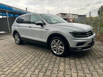 vw tiguan allspace dsg 2,0tdi highline 7sitzer standheizung 4moti