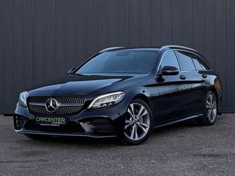 mercedes-benz c220d t amg-line leder/kamera/ambiente/acc/spurh