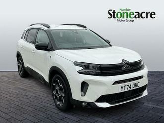 2025 citroen c5 aircross 1.6 plug-in hybrid max 5dr e-eat8 hatchback petrol/electric automatic