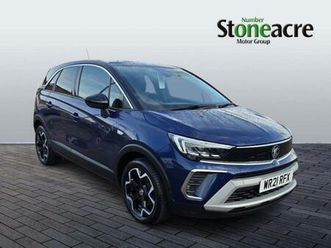 2021 vauxhall crossland 1.5 turbo d [120] elite 5dr auto hatchback diesel automatic