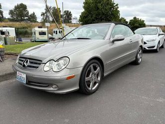 2005 mercedes clk 320 cabriolet