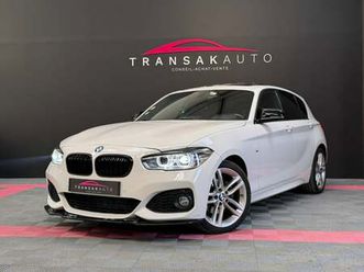 bmw serie 1 f20 lci 118d xdrive 150 ch m sport suivi entretien à jour
