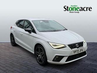 2022 seat ibiza 1.0 tsi 95 fr edition 5dr hatchback petrol manual
