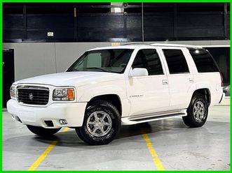 2000 cadillac escalade 4wd - rare find! - same owner for 24 yrs - 37k low miles!