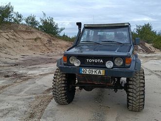 toyota land cruiser 15bft fevereiro/87