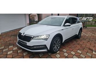 škoda superb 2.0 tdi scout4x4 dsg.virtual.kljuka.možna menjava