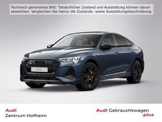 audi e-tron sportback 55 qu s line*air*b&o*pano*matri