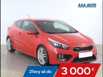kia proceed gt 1.6 t-gdi, gt, serv.kniha, koža